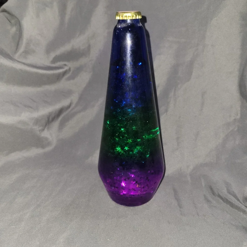 20oz Berry MultiColor Rainbow Lava Brand Glitter Lamp Retro Replacement